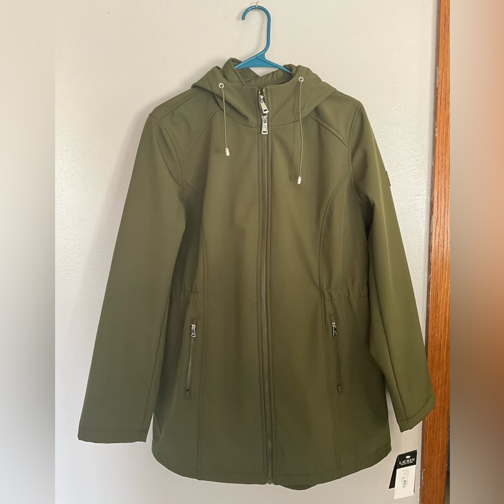 Lauren by Ralph Lauren Softshell W/ Inside Quilted Vesty Size L